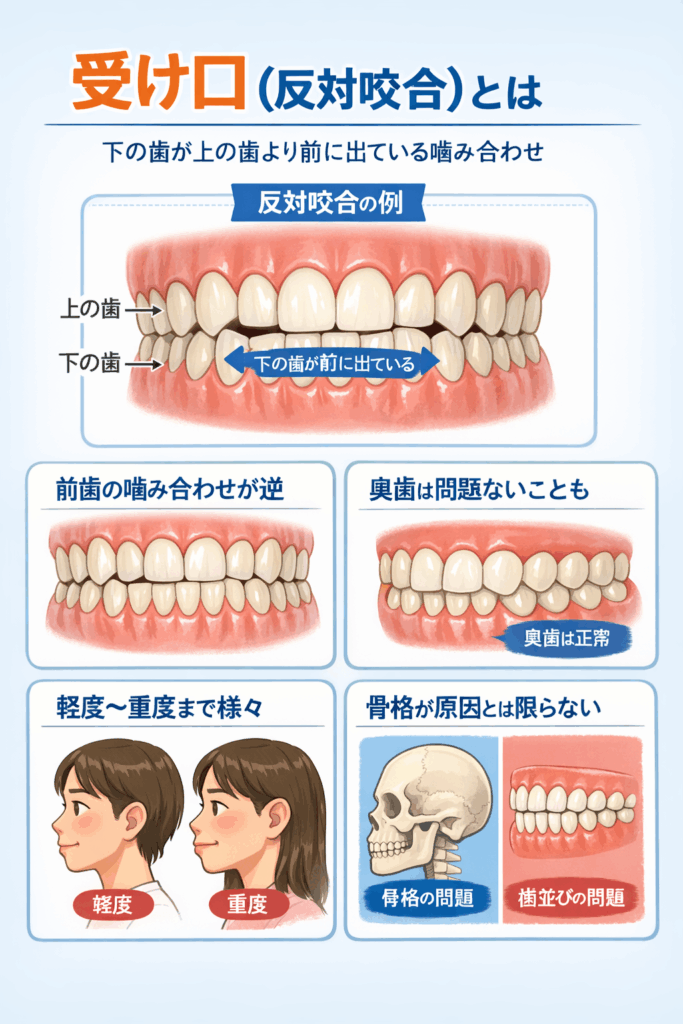 受け口・しゃくれ