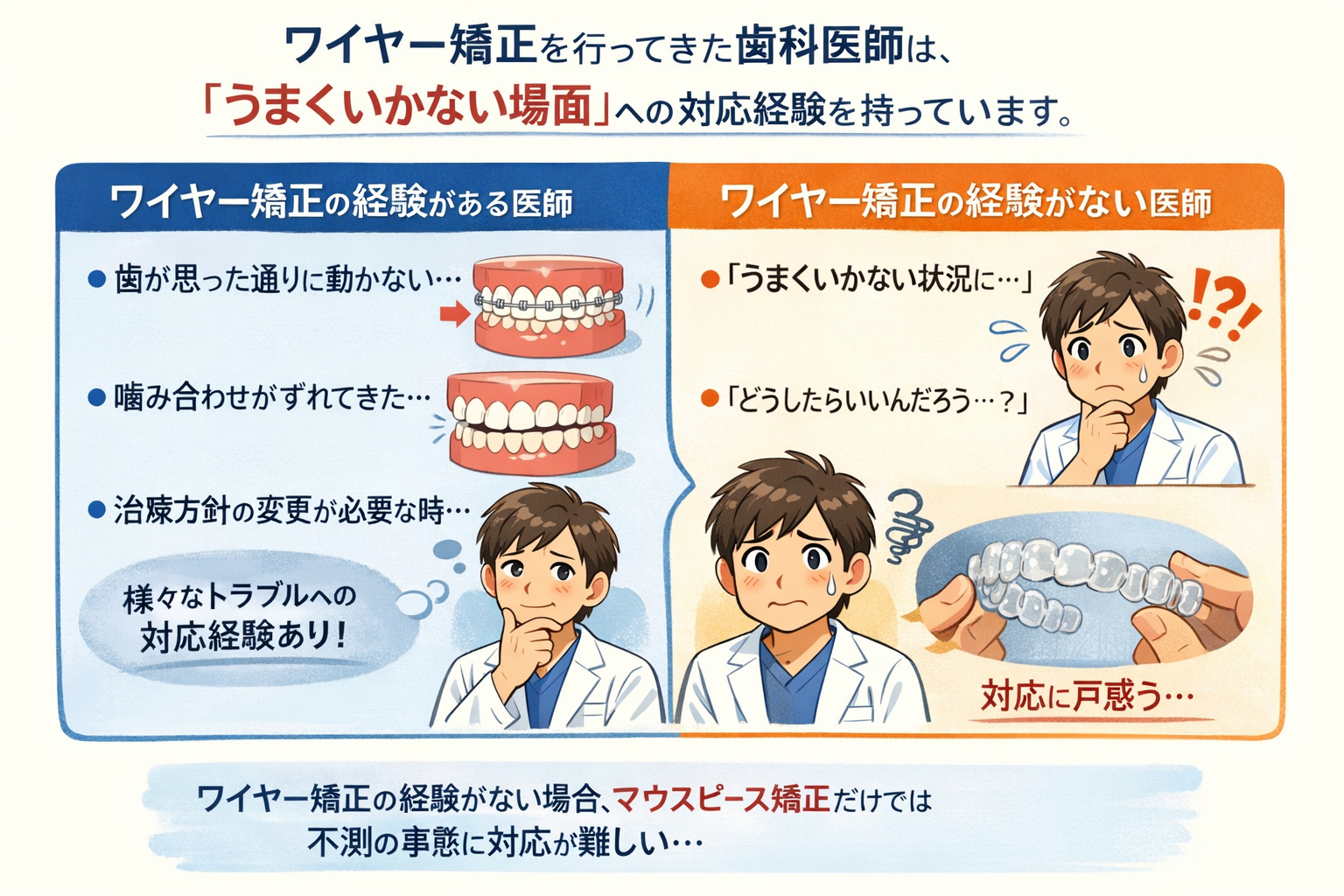 マウスピース矯正で後悔しないために